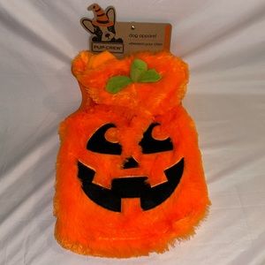 NWT Pup Crew Doggie Apparel Pumpkin Costume Large